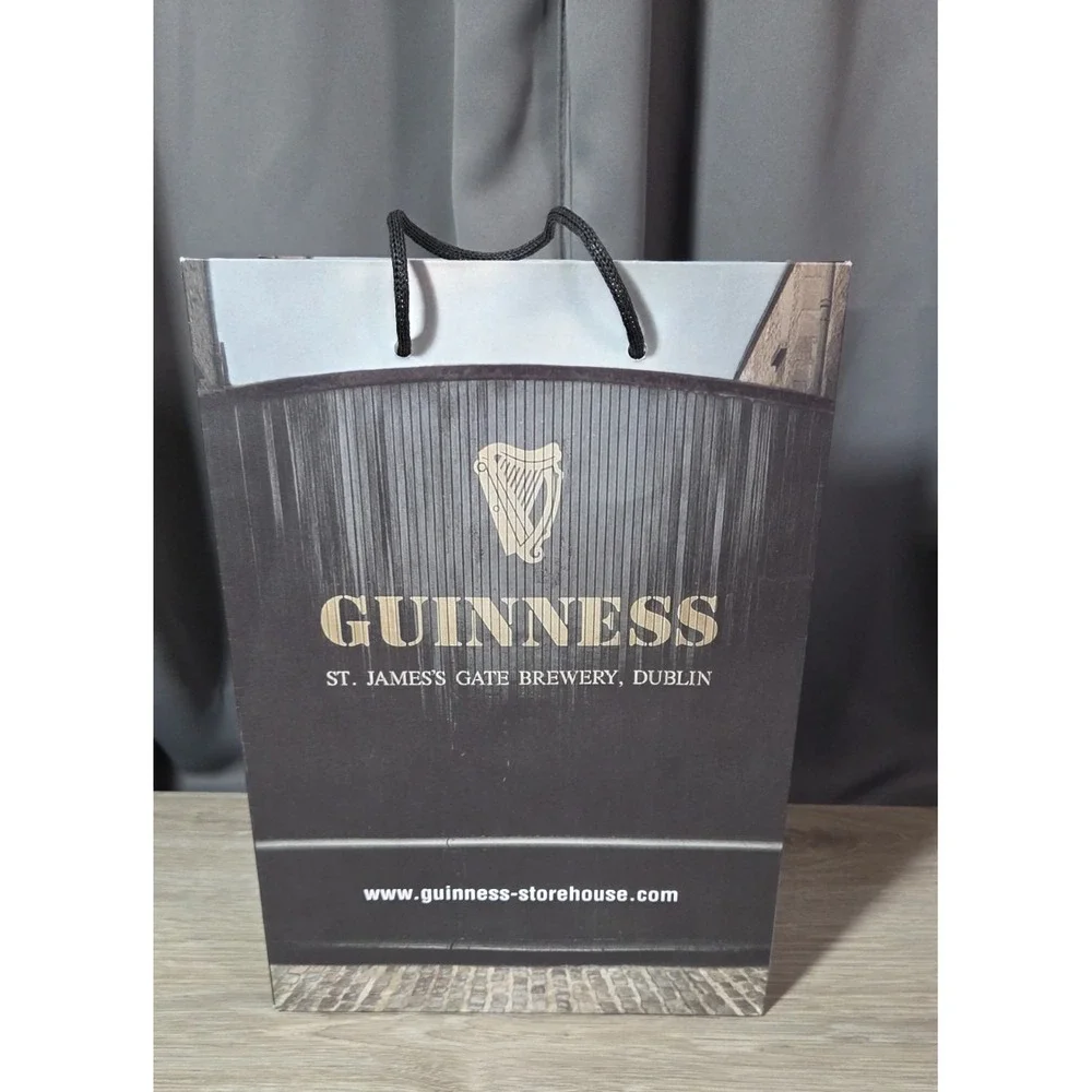Guinness Dublin St.James Gate Brewery Store House Paper Tote Bag